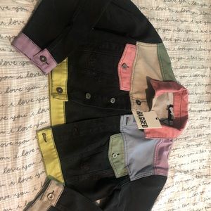 Ragged priest multi color jacket